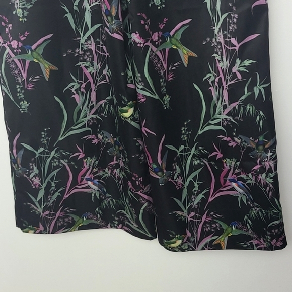 Ted Baker Darcy Fortune Hummingbird Floral Culotte Jumpsuit - Picture 12 of 15